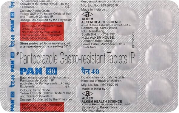 pantoprazole 40mg